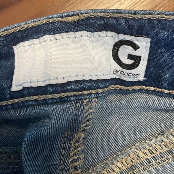 G by Guess Distressed Light Blue Jeans size 24 - Picture 5 of 9